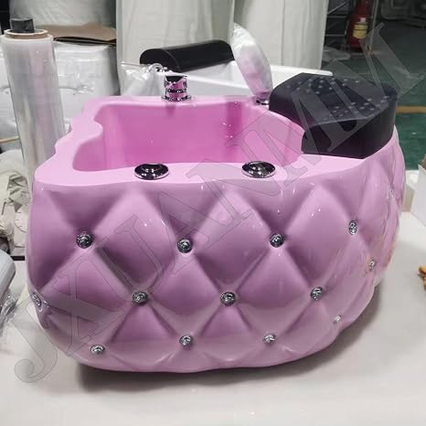 Acrylic Foot Soak Tub with Heat and Massage – Relaxing Pedicure Bowl for Home and Salon Use, Ideal Foot Bath Equipment for Care and Relaxation - View 2 - Beauty Republic Equipment Store