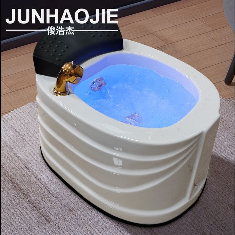 Acrylic Footbath Foot Soak Tub Acrylic Pedicure Sink With Heat And Massage - View 2 - Beauty Republic Equipment Store