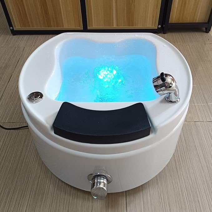 Acrylic Massage Footbath Foot Bath Spa with Heat and Massage - Professional Spa Equipment at Beauty Republic Equipment Store