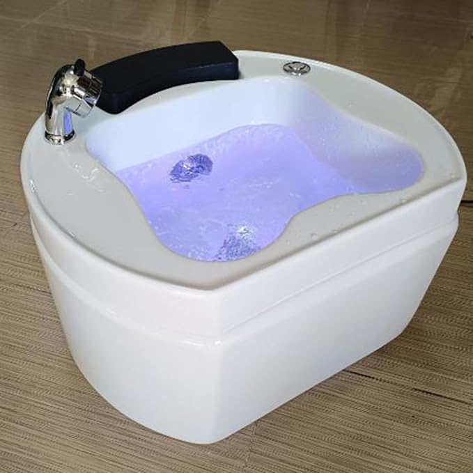 Acrylic Massage Footbath Foot Bath Spa with Heat and Massage - View 2 - Beauty Republic Equipment Store