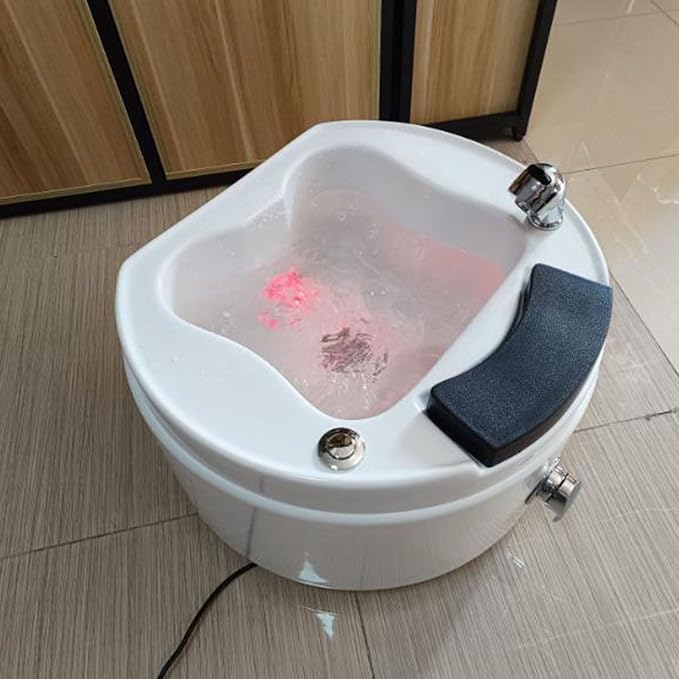 Acrylic Massage Footbath Foot Bath Spa with Heat and Massage - View 3 - Beauty Republic Equipment Store