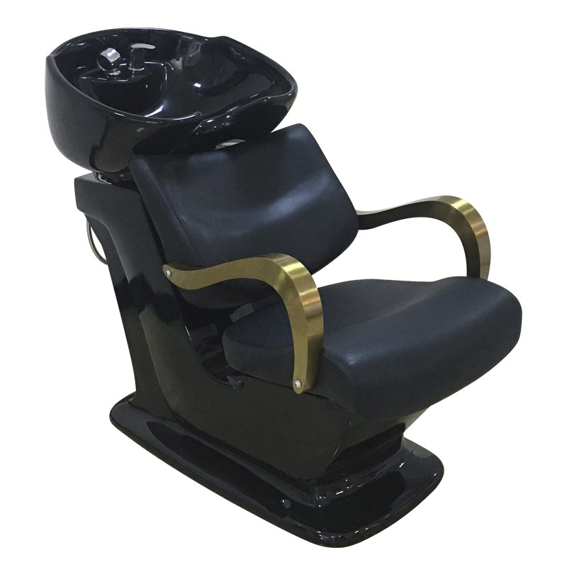 DIR Beckman Gold Luxury Salon Shampoo Chair & Backwash Unit