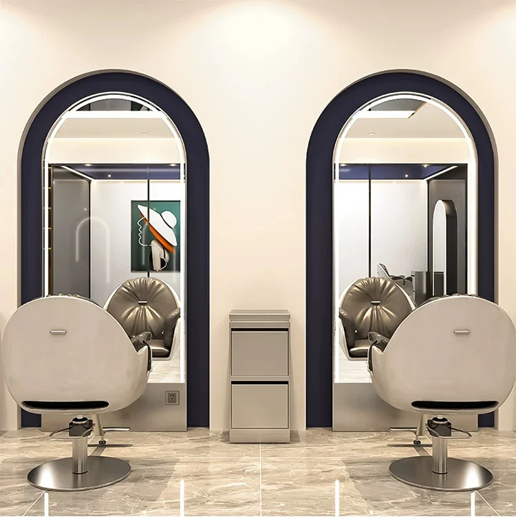 Double sided salon digital mirrors - View 3 - Beauty Republic Equipment Store