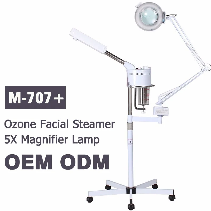 2 in 1 Professional Face Steamer with Magnifying Lamp - View 2 - Beauty Republic Equipment Store