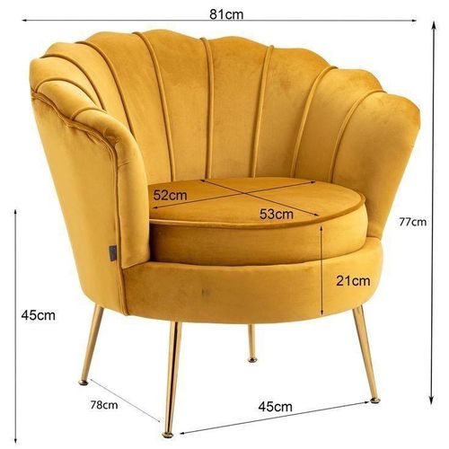 Sbk Topnotch Single Seater Sofa Yellow - Professional Salon Equipment at Beauty Republic Equipment Store