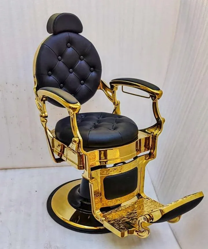 Supreme gold barber chair - Professional Barbershop Equipment at Beauty Republic Equipment Store