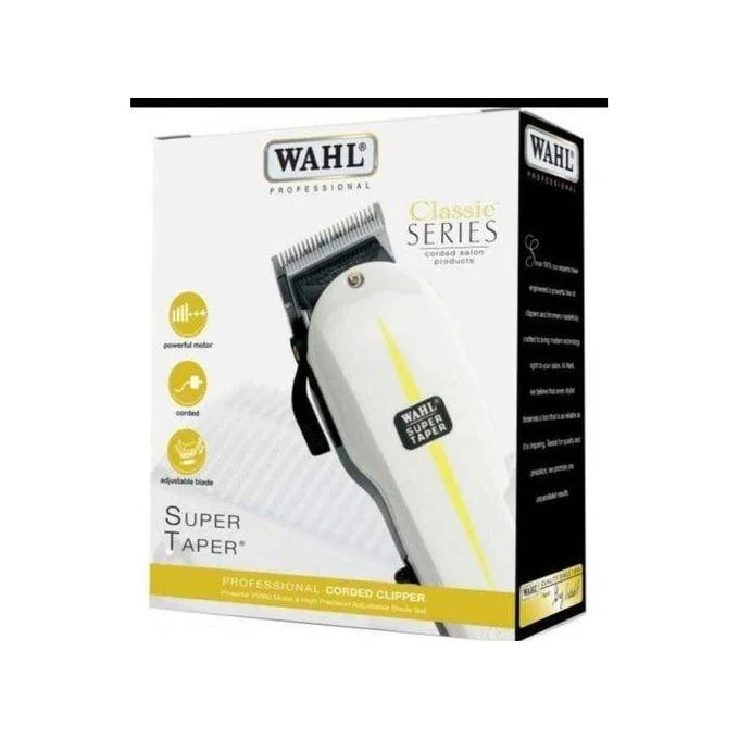 Wahl Super Taper Hair Clipper - Professional Electric Shaving Machine - Professional Barbershop Equipment at Beauty Republic Equipment Store